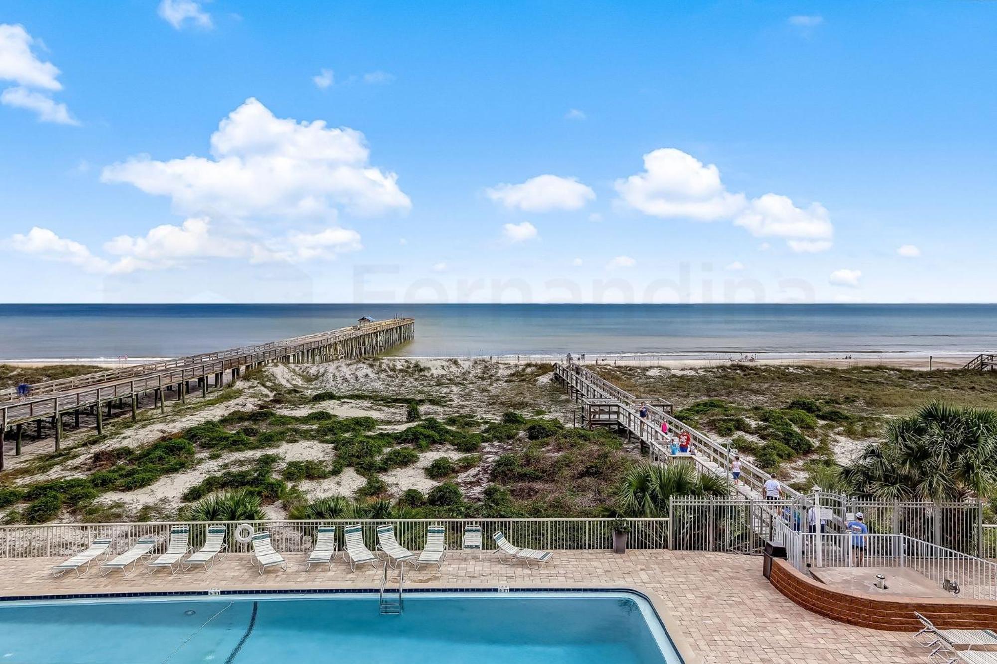 Oceanfront Condo W Balcony Amelia City Extérieur photo